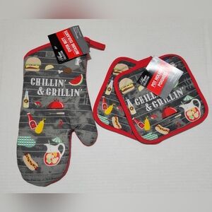 3 Piece Kitchen Set (Chillin' & Grillin')